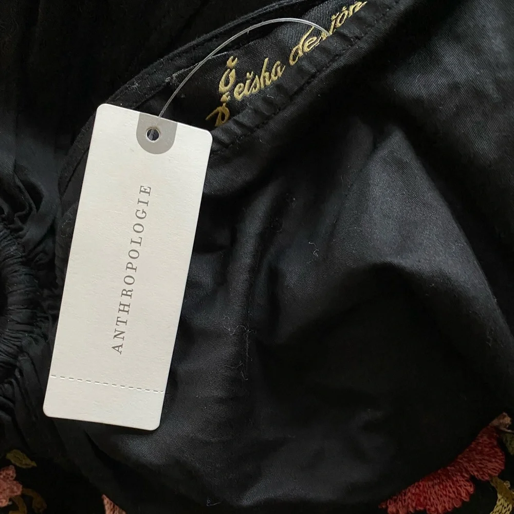 Anthropologie Karolina embroidered Cut-Out Maxi Dress - Picture 5 of 6